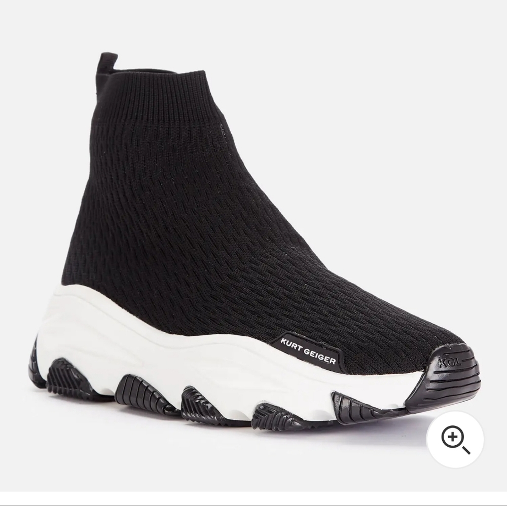 Kurt Geiger knit sneakers womens size 6 (36)